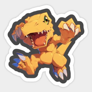 YOUR FRIEND AGUMON Sticker